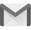 Gmail logo grå