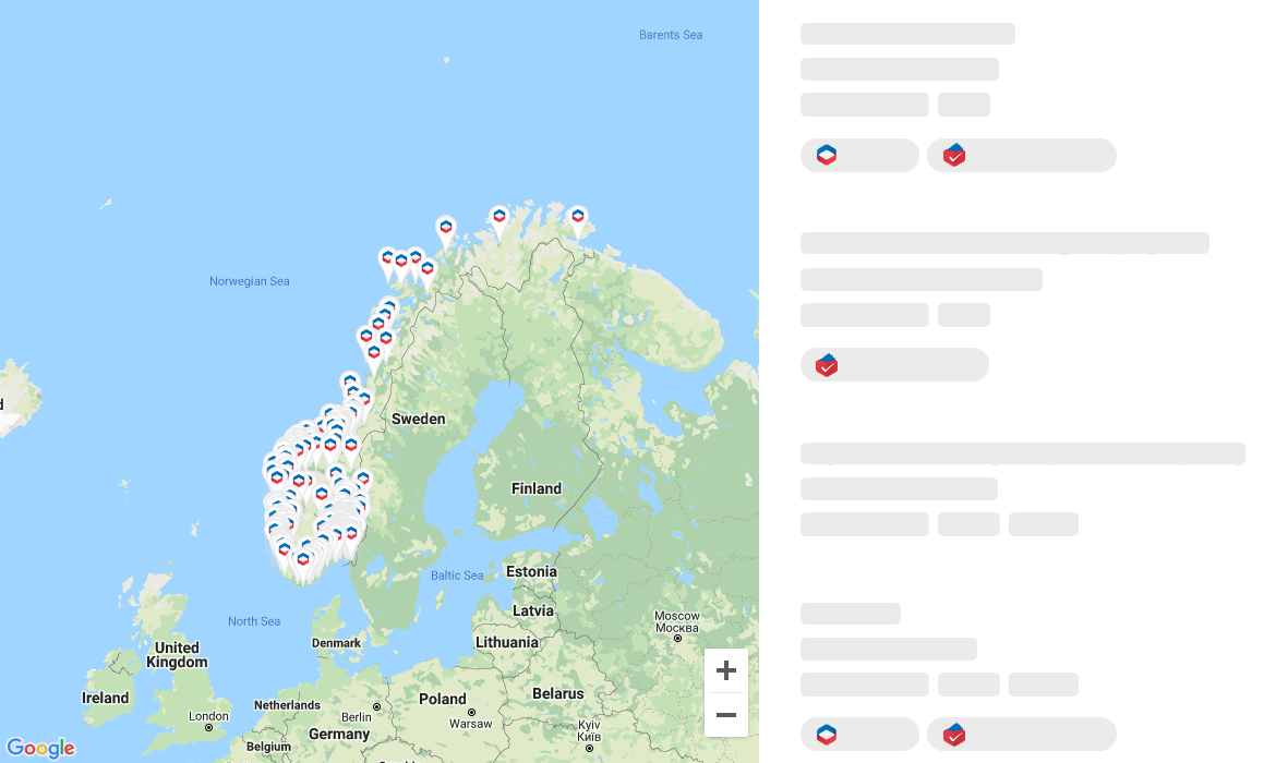 Skjermbilde av finn-regnskapsfører-kart